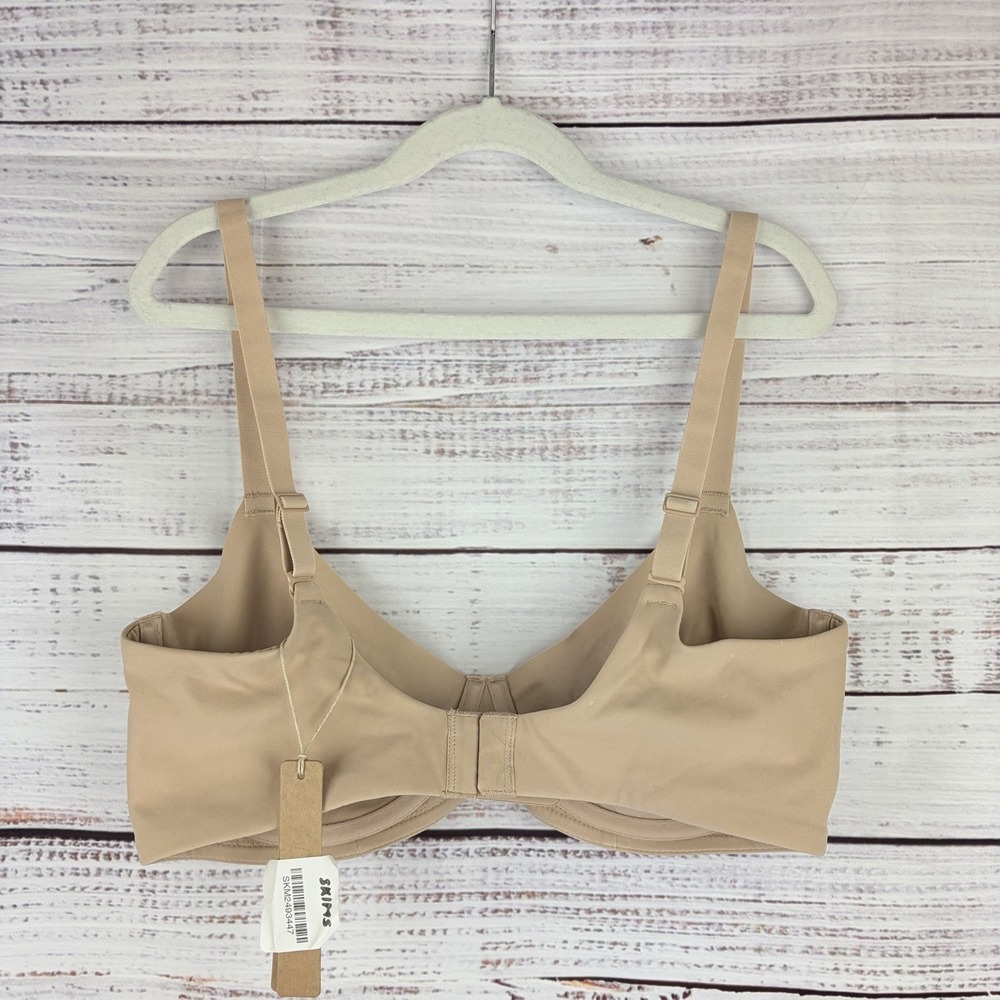 SKIMS Kim Kardashian Fits Everybody Unlined Demi Tshirt Bra 36D NWT Clay $46 - Picture 5 of 8